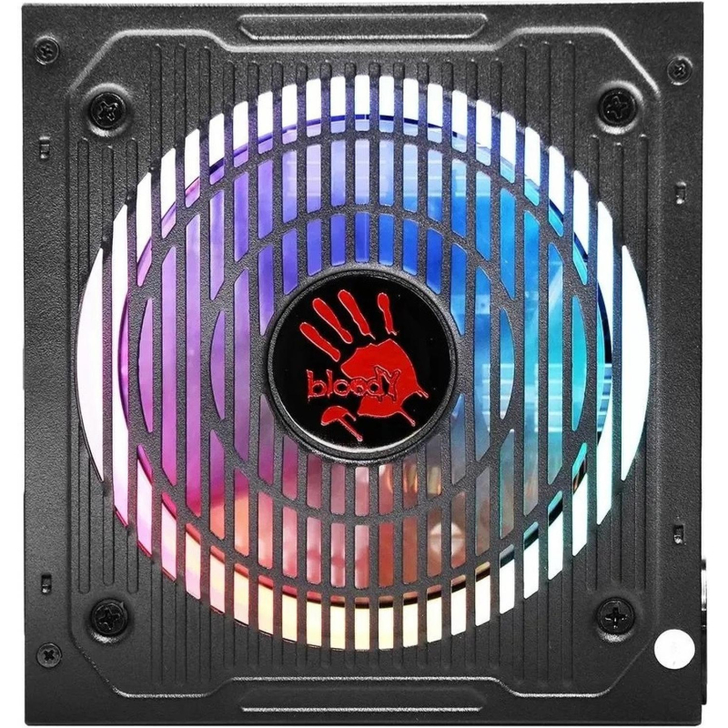 Блок питания Bloody (BD-PS700W-R)ATX 80+(20+4pin) APFC 120/fan color LED - фото 1