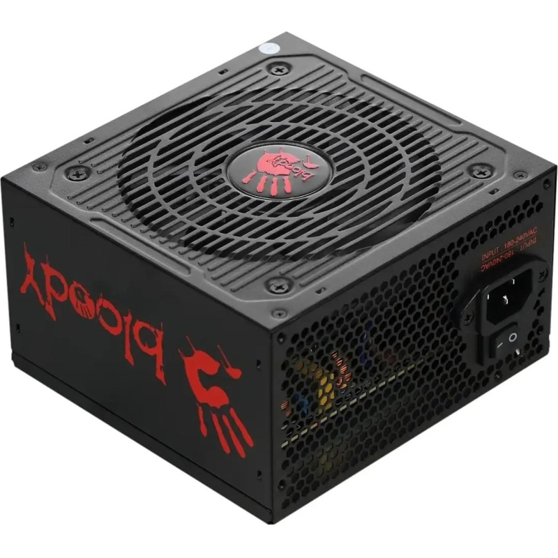 Блок питания Bloody (BD-PS600W)ATX 80+ (20+4pin)APFC 120/fan 6xSATA RTL - фото 2