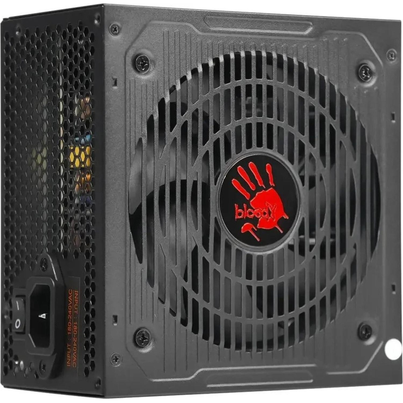 Блок питания Bloody (BD-PS500W)ATX 80+(20+4pin) APFC 120/fan 6xSATA RTL - фото 1