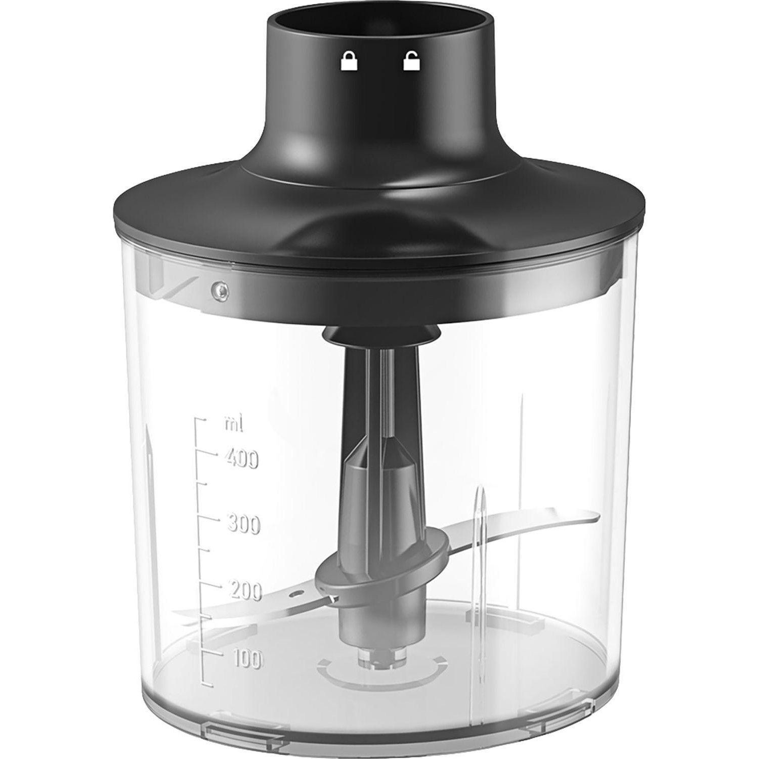 Блендер Centek CT-1352 (черный)1000Вт,блендер/венчик/пюре/чоппер 400мл - фото 3