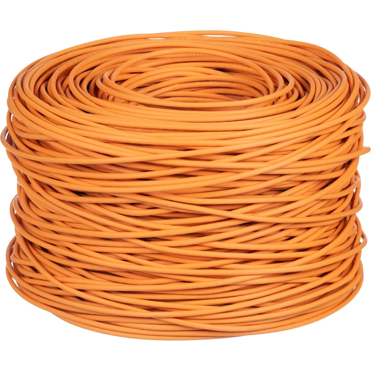 Кабель BigTech BT-CECR-015 CCA UTP 4 пары, кат.5e AWG24 LSZH 305м оранж - фото 2