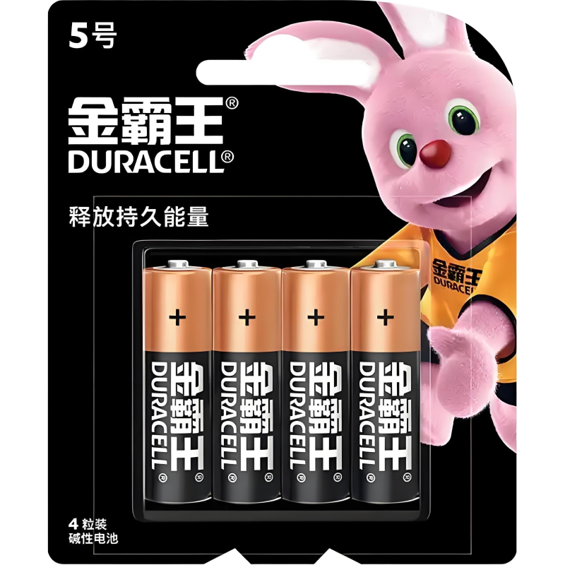 Батарейка Duracell AA/LR6-4 BL, 4 шт/бл - фото 1