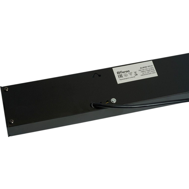 Светильник светод. Feron.ONE AL4030 IP20 30W 6500K, черный 1200x35x70 48535 - фото 4