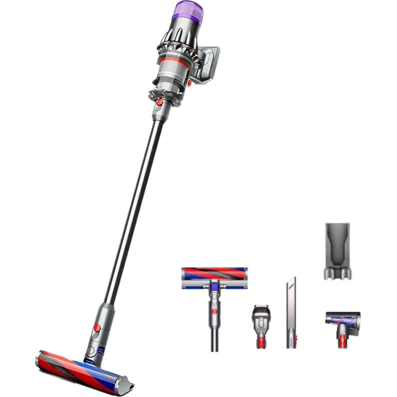 Пылесос Dyson V10 Digital Slim (448744-01),верт беспров цв:никель,вилка CN - фото 7
