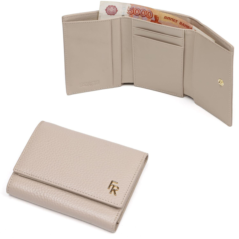 Кошелек жен. нат. кожа FABRETTI Q015D-191 - фото 6