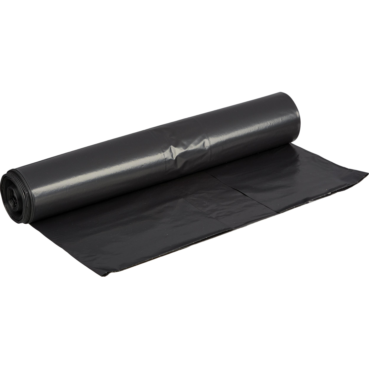 Мешки для мусора ПВД 240л 65мкм 10шт/рул черные 85х130см Luscan - фото 2