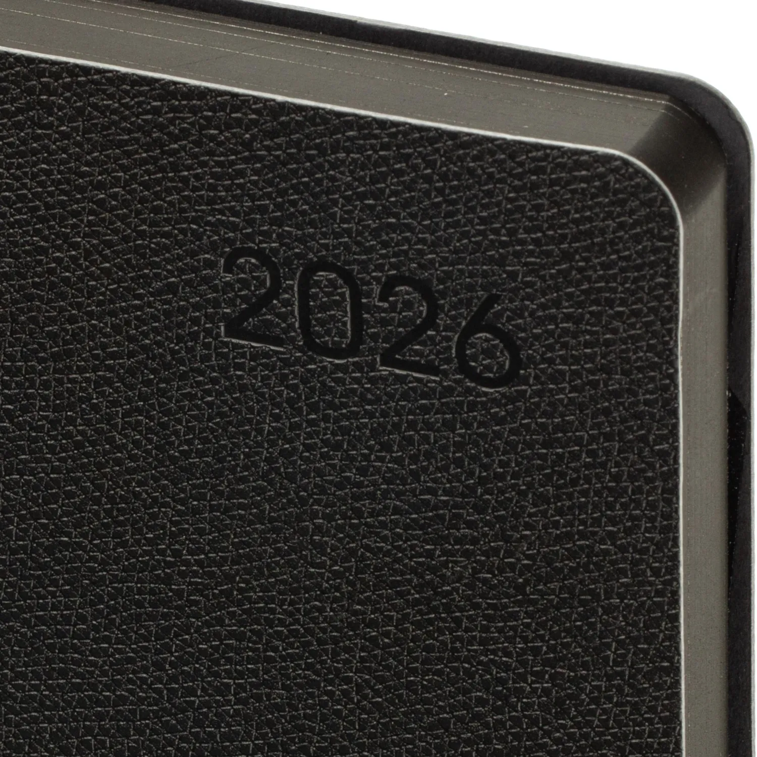 Ежедневник датированный 2026 Attache А5, 168л, 138x213мм, иск. кожа, черный - фото 3