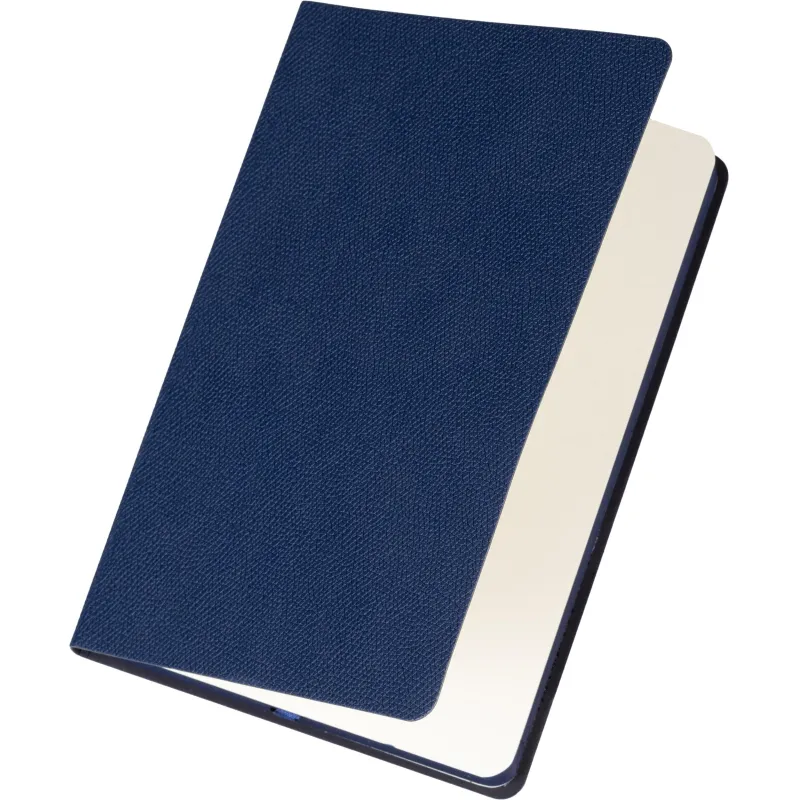Ежедневник недатированный Attache А5, 160л, 138x213мм иск.кожа, темно-синий - фото 4