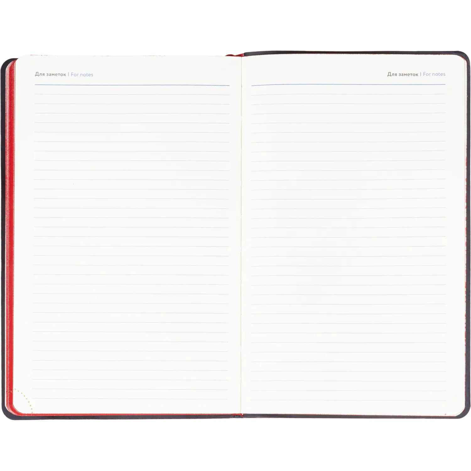 Ежедневник недатированный Attache А5, 160л, 138x213мм иск. кожа, красный - фото 14