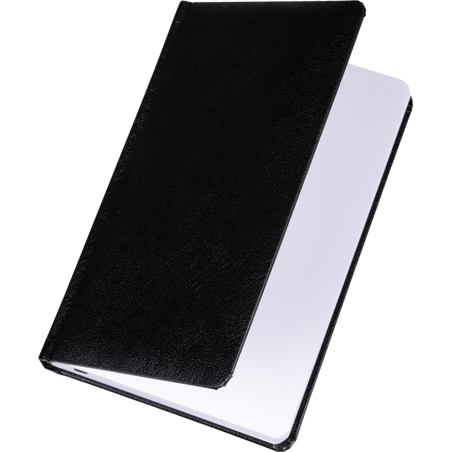 Ежедневник недатированный Attache А5, 160л, 138x213 мм балакрон, черный - фото 5