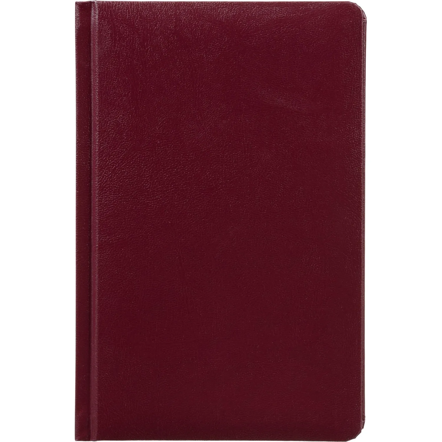 Ежедневник недатированный Attache А5, 160л, 138x213 мм балакрон, бордо - фото 2