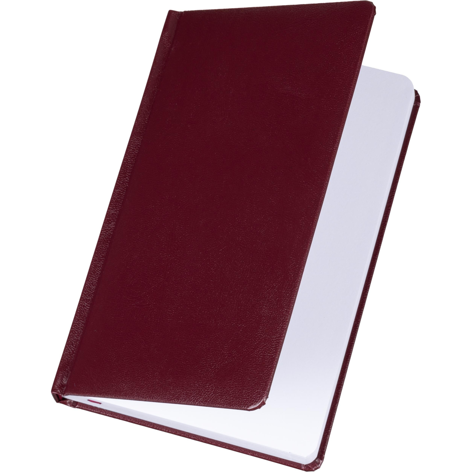 Ежедневник недатированный Attache А5, 160л, 138x213 мм балакрон, бордо - фото 5
