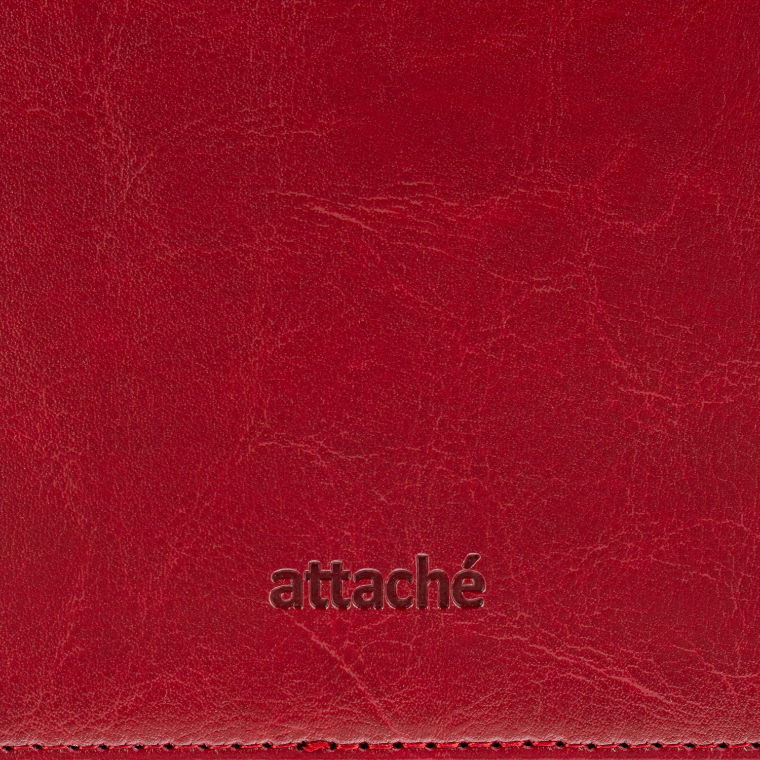 Ежедневник датированный 2026 Attache А5, 168л, 138x213мм, под кожу бордовый - фото 4
