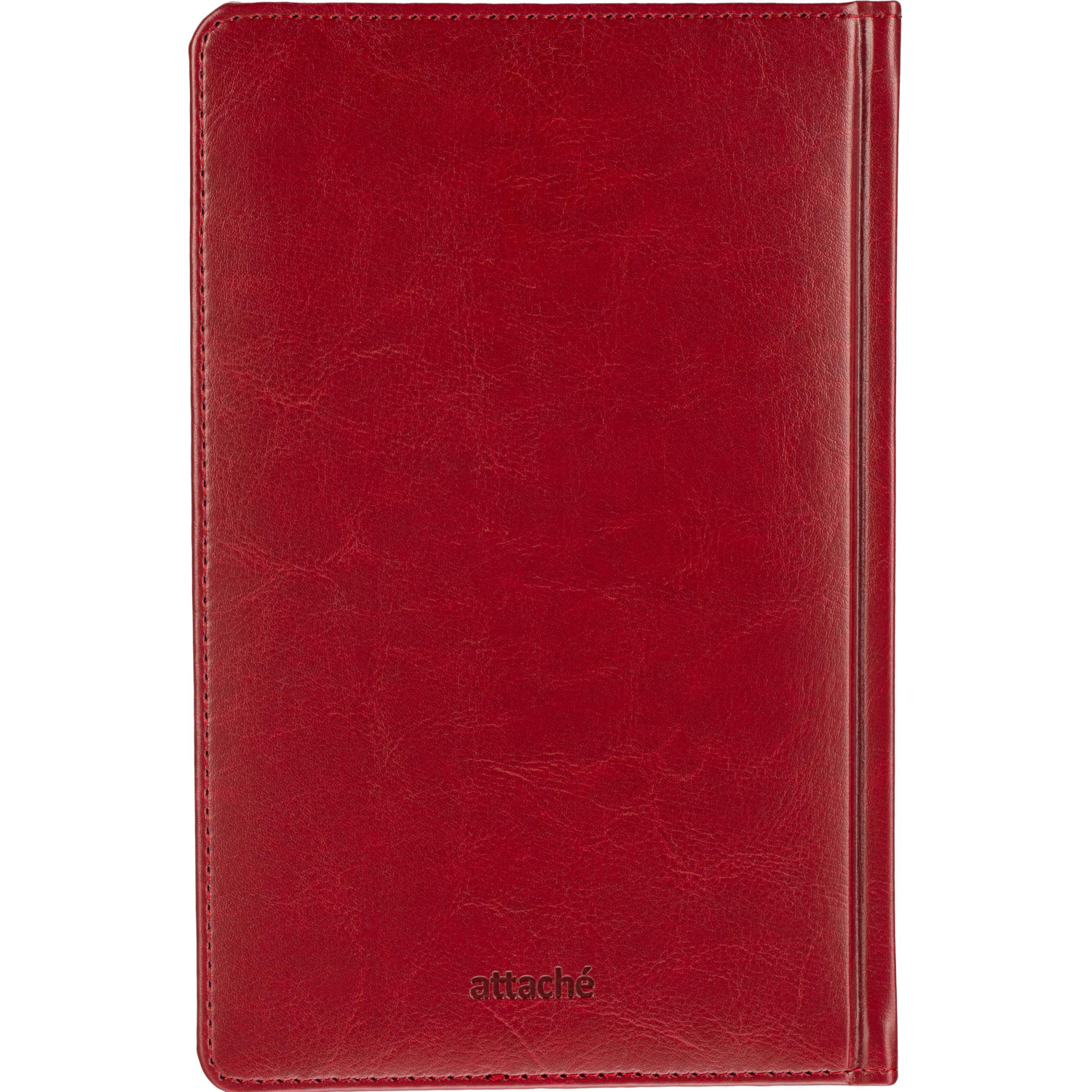Ежедневник датированный 2026 Attache А5, 168л, 138x213мм, под кожу бордовый - фото 17
