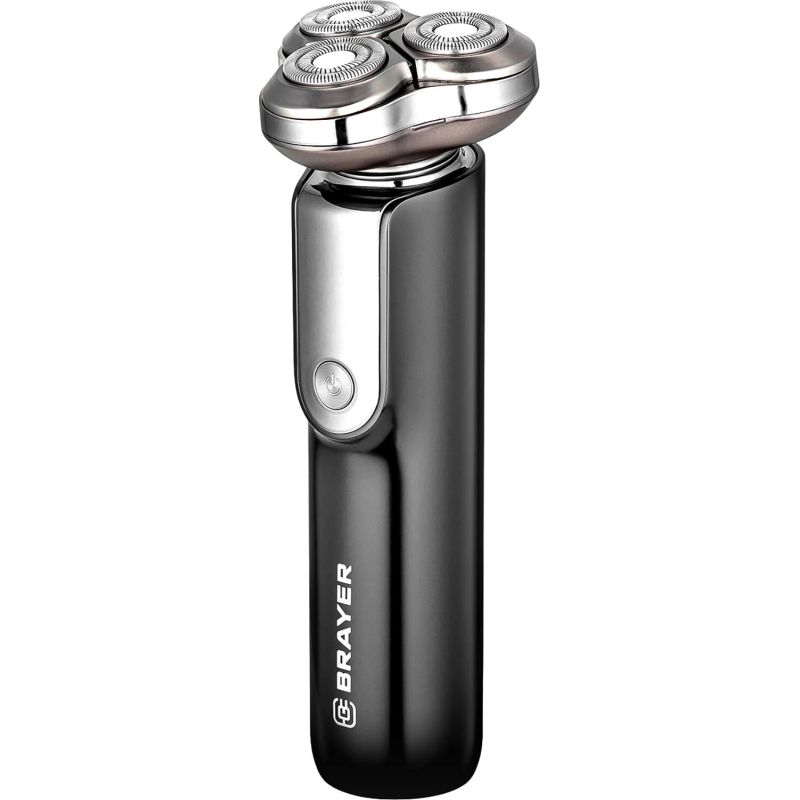 Электробритва BRAYER 3602BR,ротор.сист,лит.бат.1x800мАч, триммер - фото 2