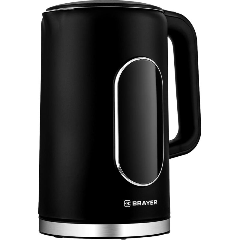 Чайник BRAYER 6107BR-BK,электрический,2200Вт,1,7л,Cool Touch,cенсор упр - фото 7