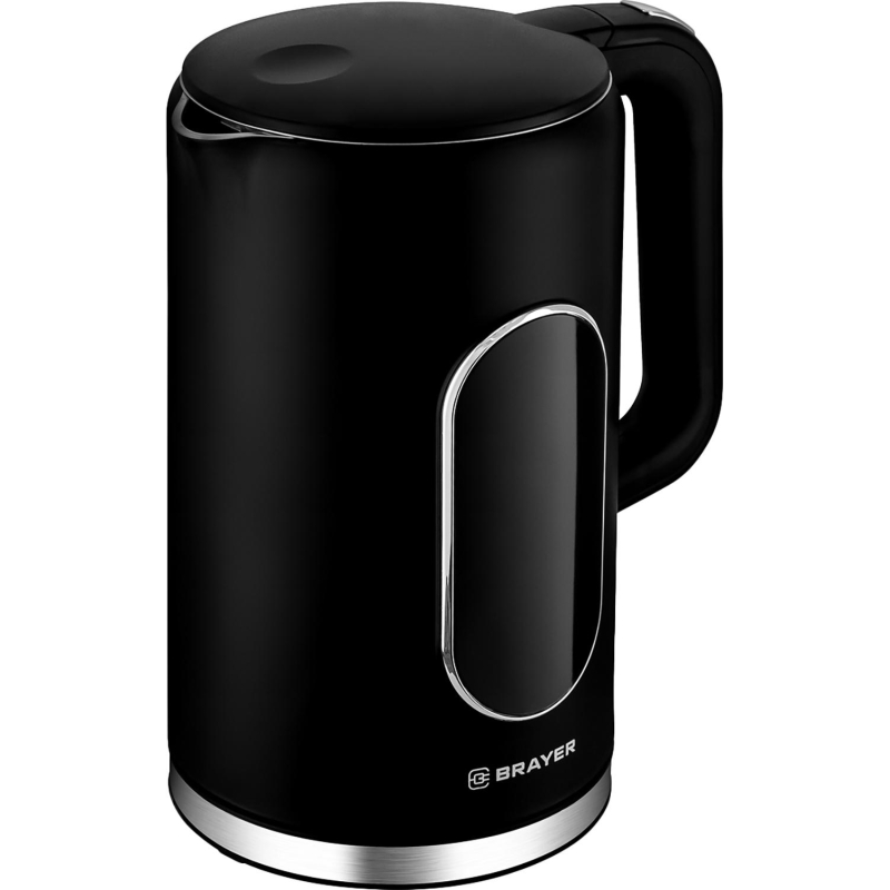 Чайник BRAYER 6107BR-BK,электрический,2200Вт,1,7л,Cool Touch,cенсор упр - фото 8