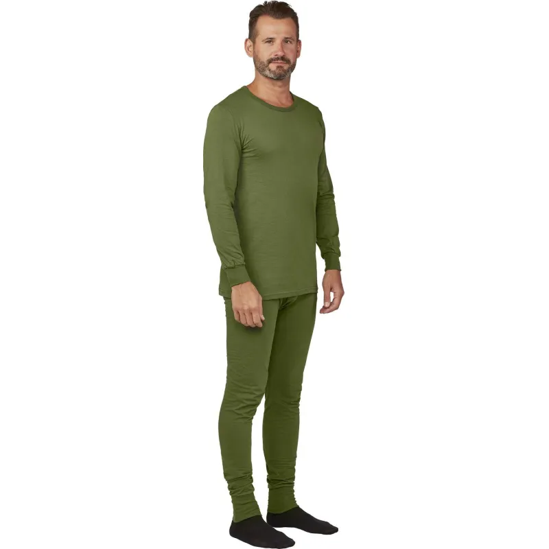 Белье нательное трикотаж зимнее цвет олива (р.56-58) р.158-164 - фото 6