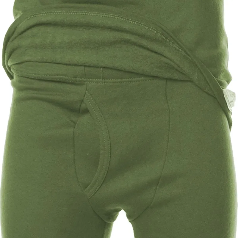 Белье нательное трикотаж зимнее цвет олива (р.56-58) р.158-164 - фото 10