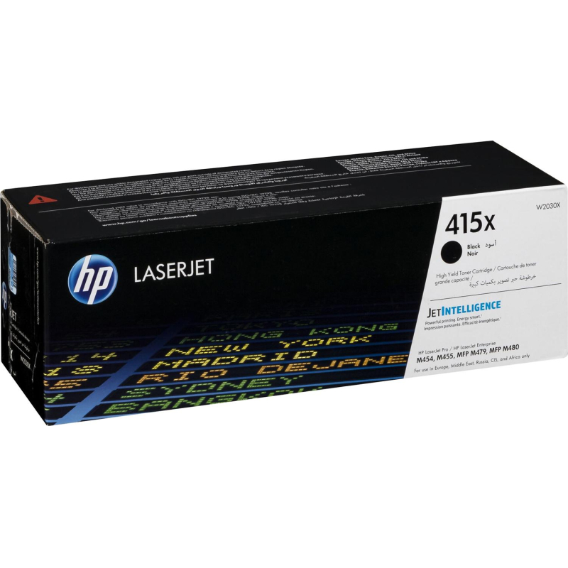 Картридж лазерный контрактный HP 415X пов.емкости желтый (6000 стр) W2032XC - фото 1