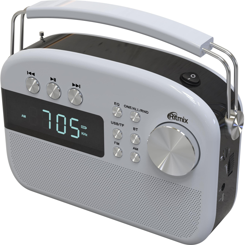 Радиоприемник Ritmix RPR-705 White - фото 1