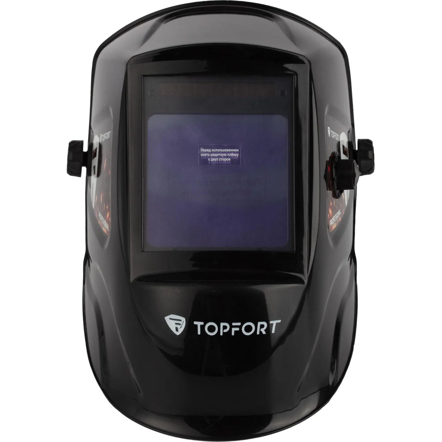 Щиток защитный сварщика с АСФ хамелеон TOPFORT PROFESSIONAL 3/4-8/9-13 DIN - фото 2