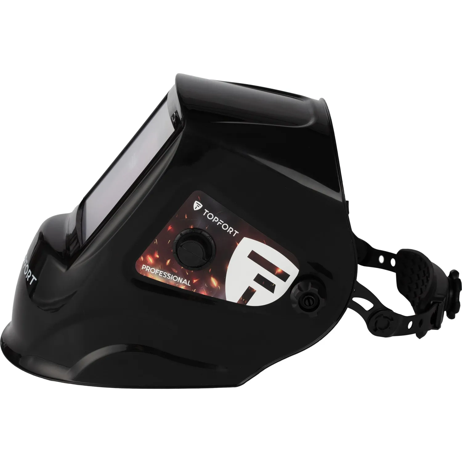 Щиток защитный сварщика с АСФ хамелеон TOPFORT PROFESSIONAL 3/4-8/9-13 DIN - фото 3