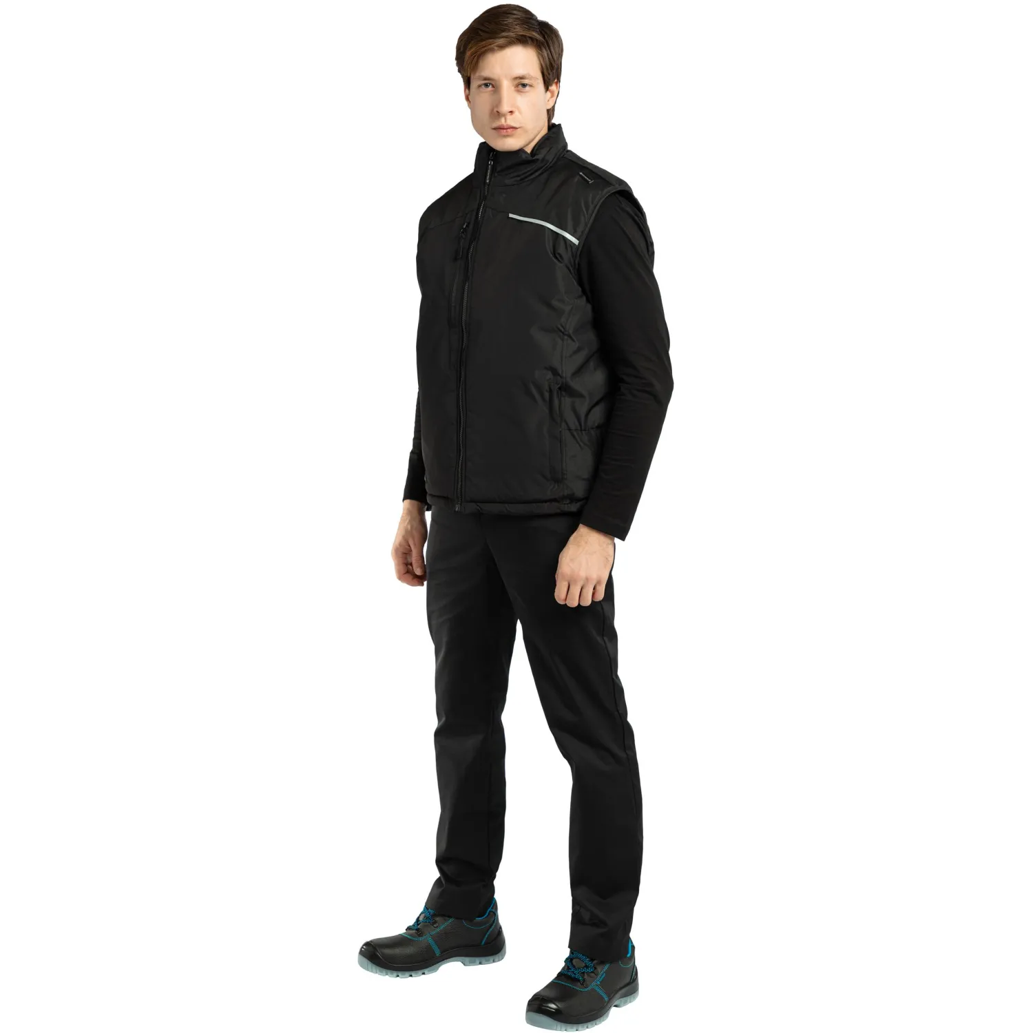 Жилет утепленный муж FIDJI3 черный р.S (арт. FIDJ3NOPT) - фото 2