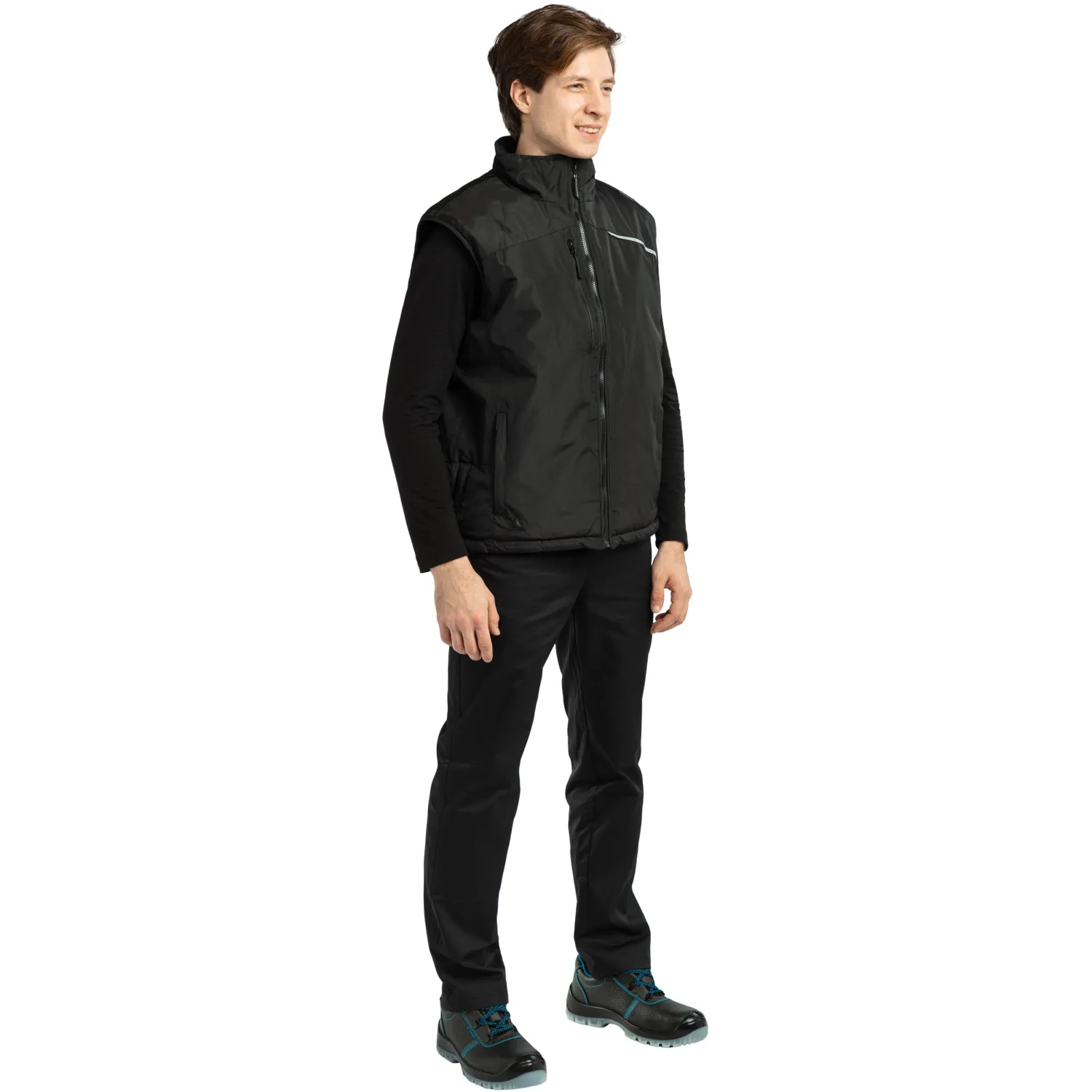 Жилет утепленный муж FIDJI3 черный р.S (арт. FIDJ3NOPT) - фото 3