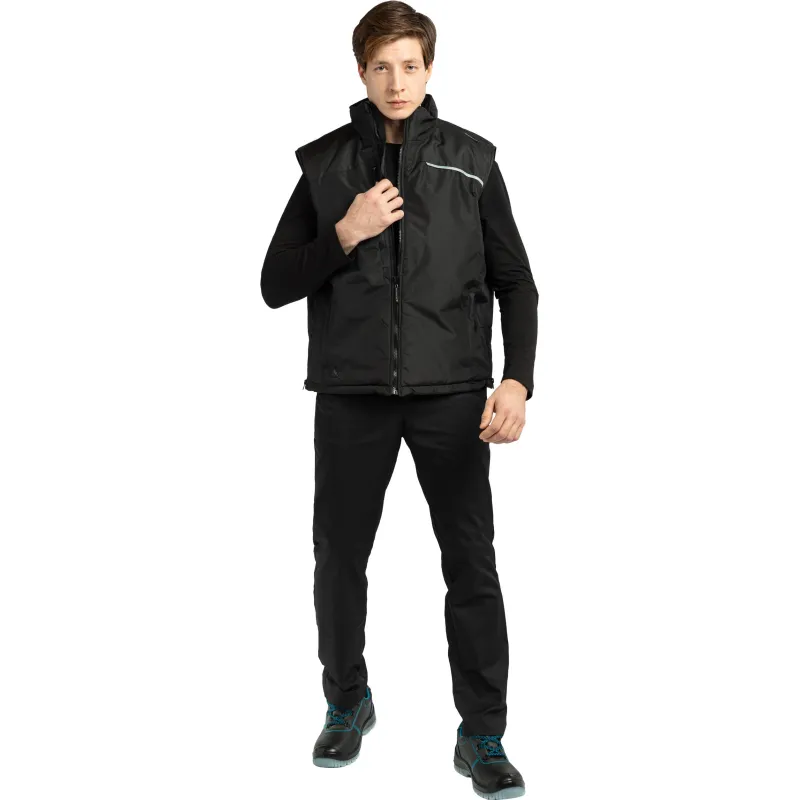 Жилет утепленный муж FIDJI3 черный р.M (арт. FIDJ3NOTM) - фото 11