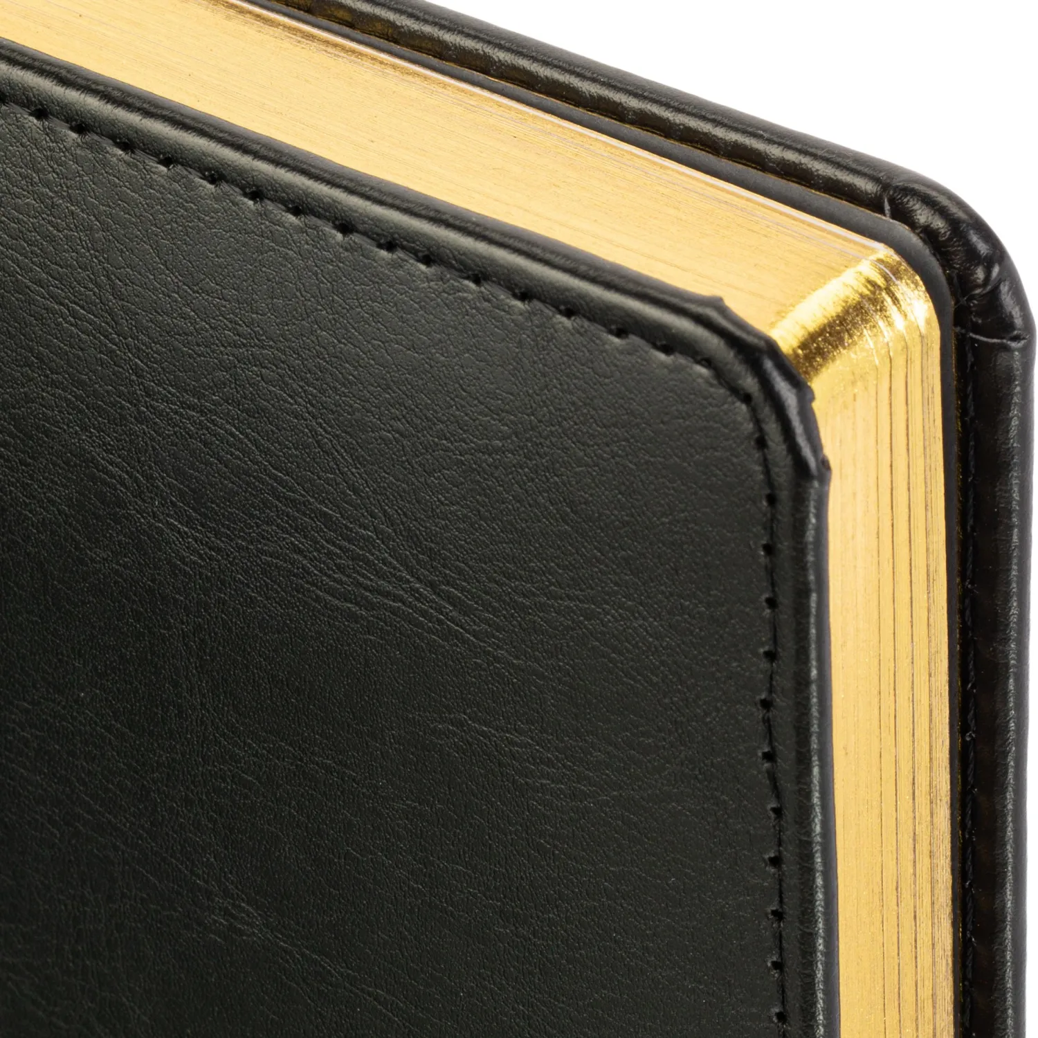 Ежедневник датированный 2026 А5+ SIDNEY NEBRASKA черный, зол обрез 3-125/02 - фото 4