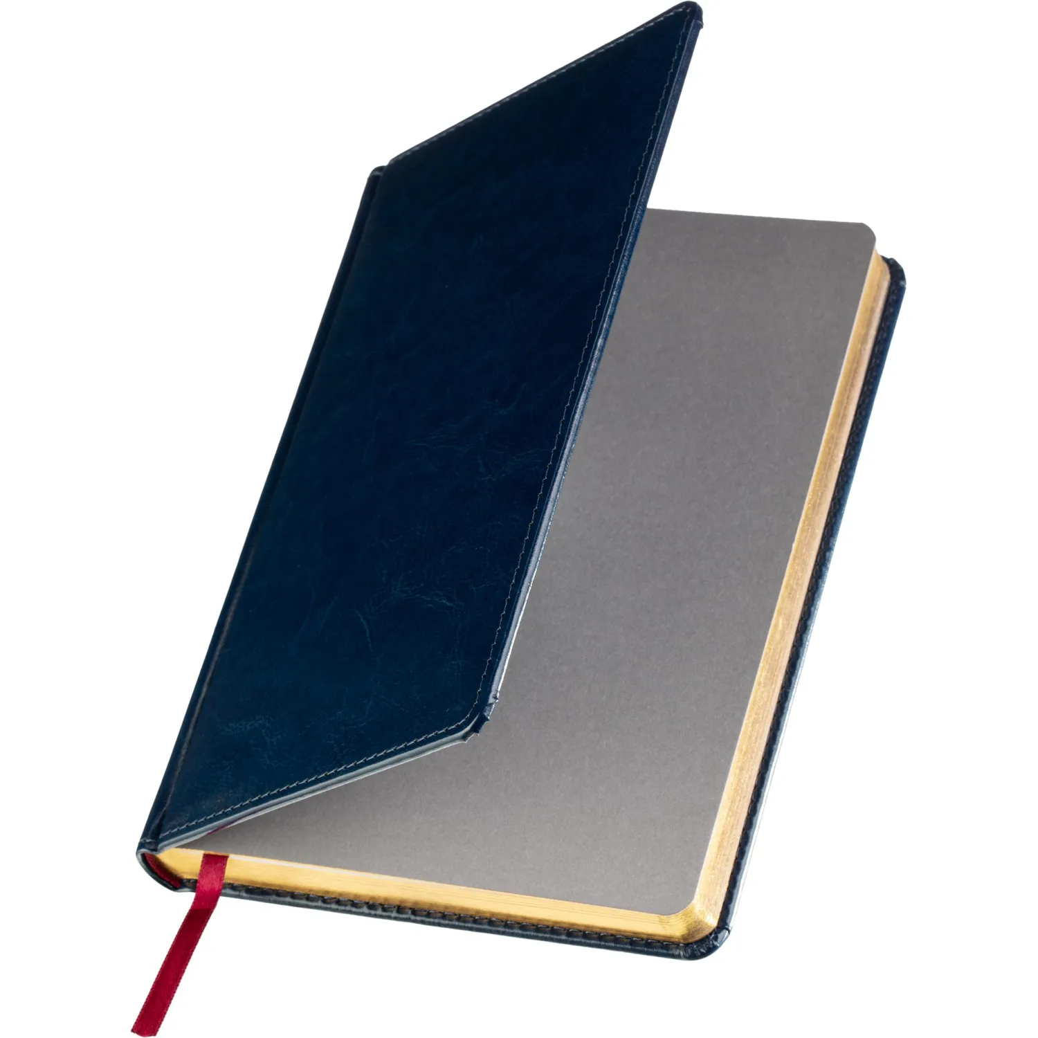 Ежедневник датированный 2026 А5+ SIDNEY NEBRASKA синий, зол обрез 3-125/04 - фото 5