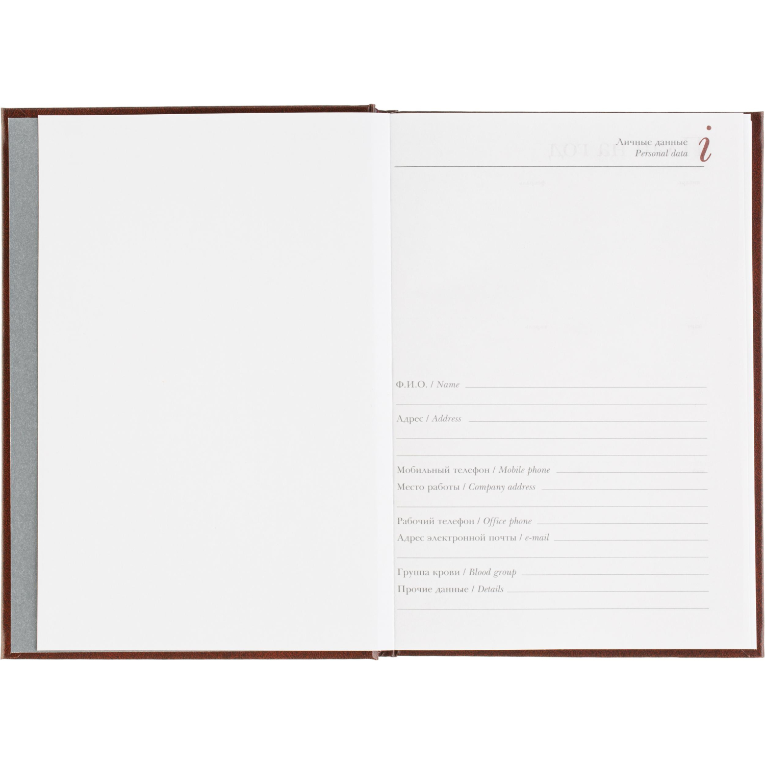 Ежедневник датированный 2026 А5+ IDEAL NEW коричневый 3-344/02 - фото 7