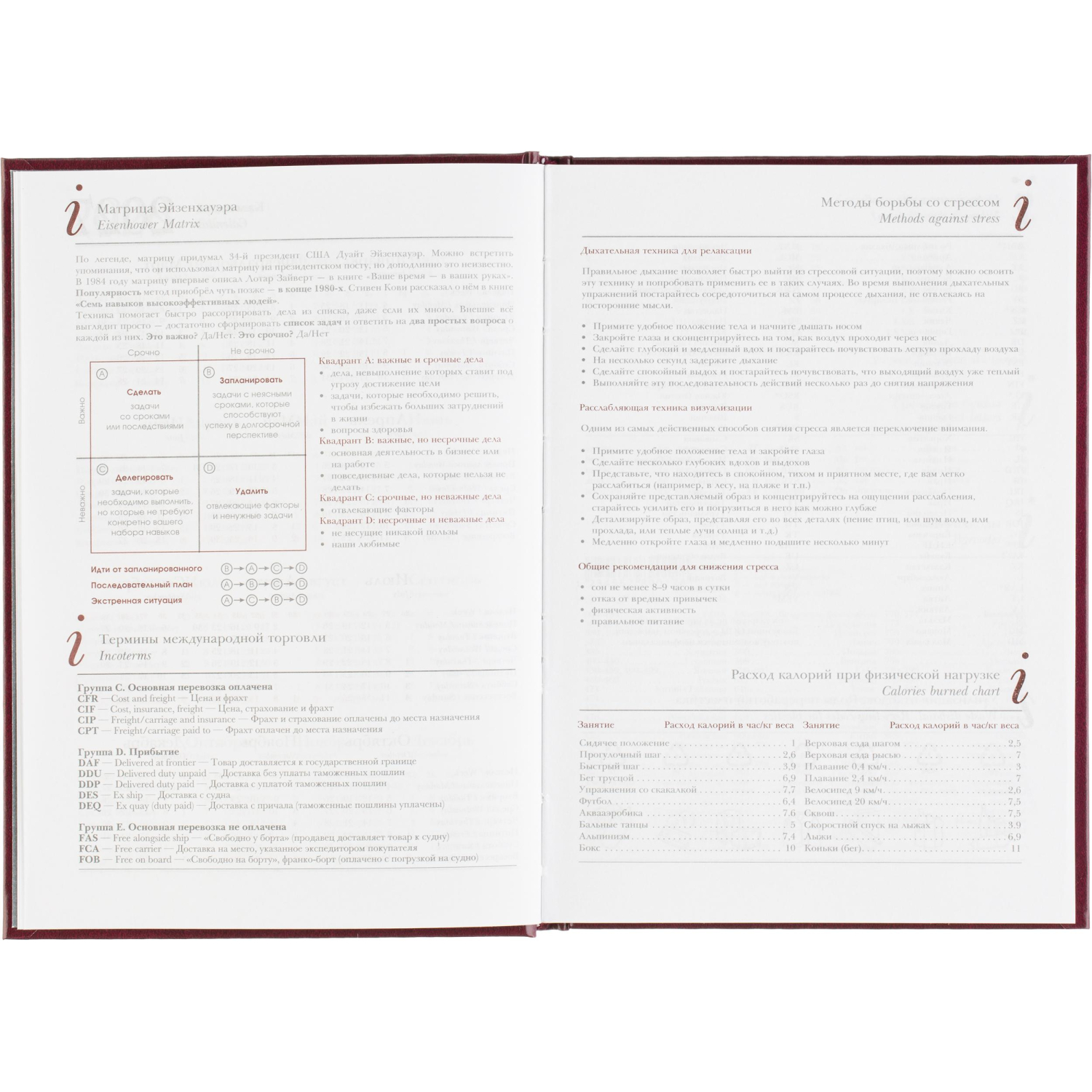 Ежедневник датированный 2026 А5+ IDEAL NEW бордовый 3-344/04 - фото 10