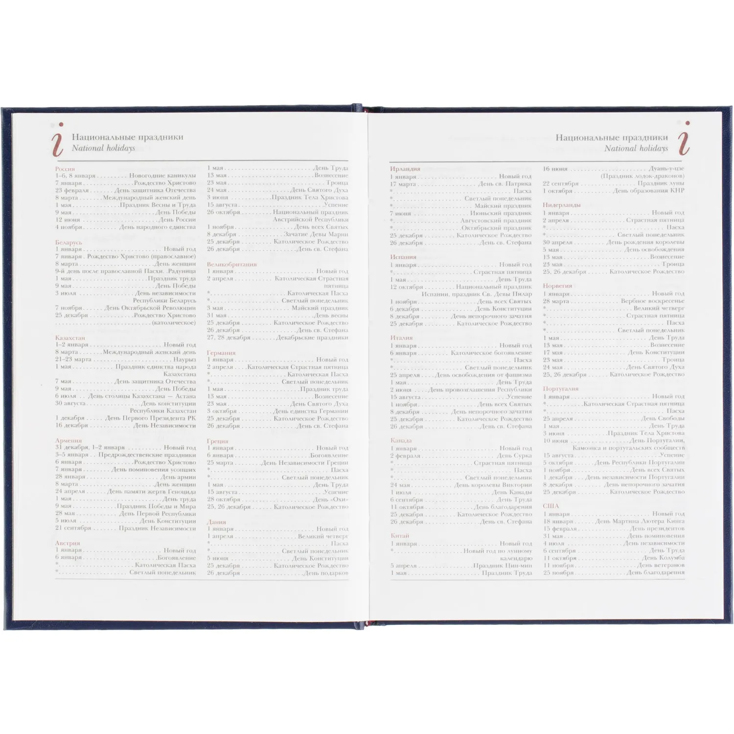 Ежедневник датированный 2026 А5+ IDEAL NEW синий 3-344/05 - фото 13