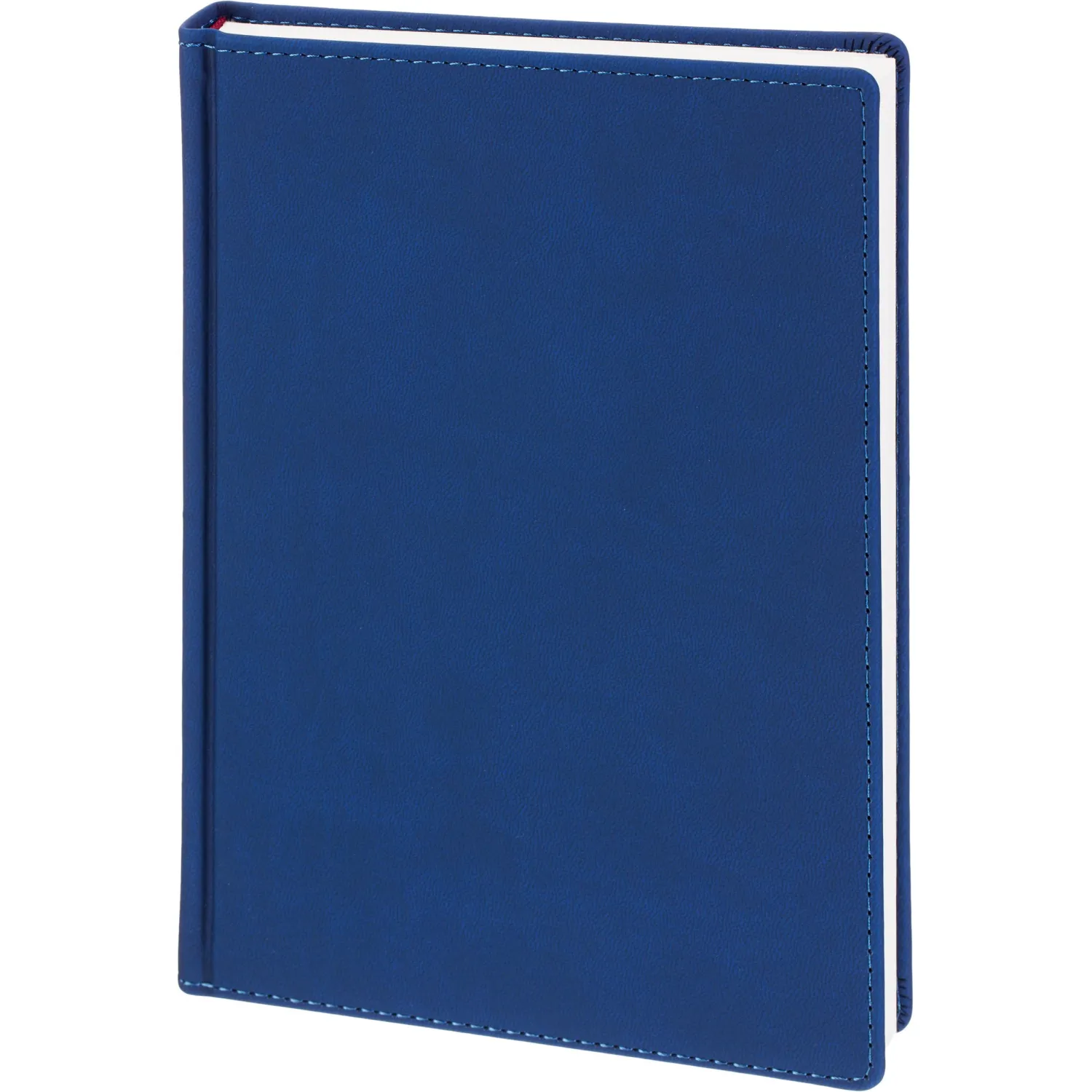 Ежедневник датированный 2026 А5+ VELVET синий 3-123/01 - фото 1
