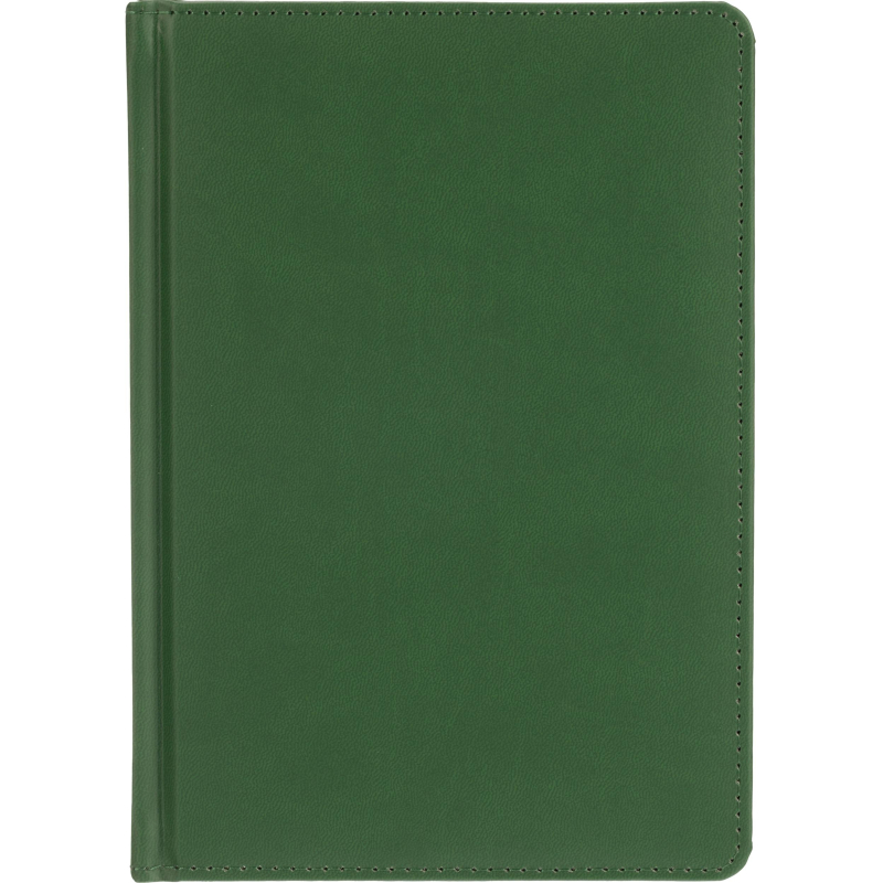 Ежедневник недатированный ATTACHE Classic А5,140х200мм,136л, темно-зеленый - фото 3