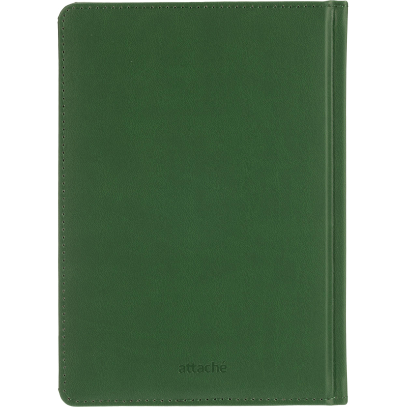 Ежедневник недатированный ATTACHE Classic А5,140х200мм,136л, темно-зеленый - фото 19