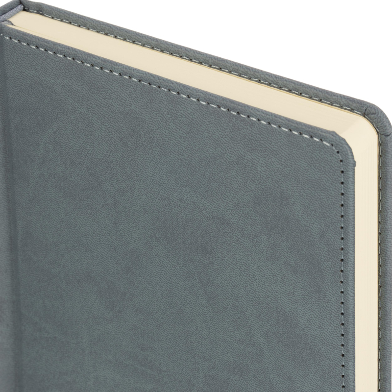 Ежедневник недатированный ATTACHE Classic А5, 140х200мм, 136л, серый - фото 4