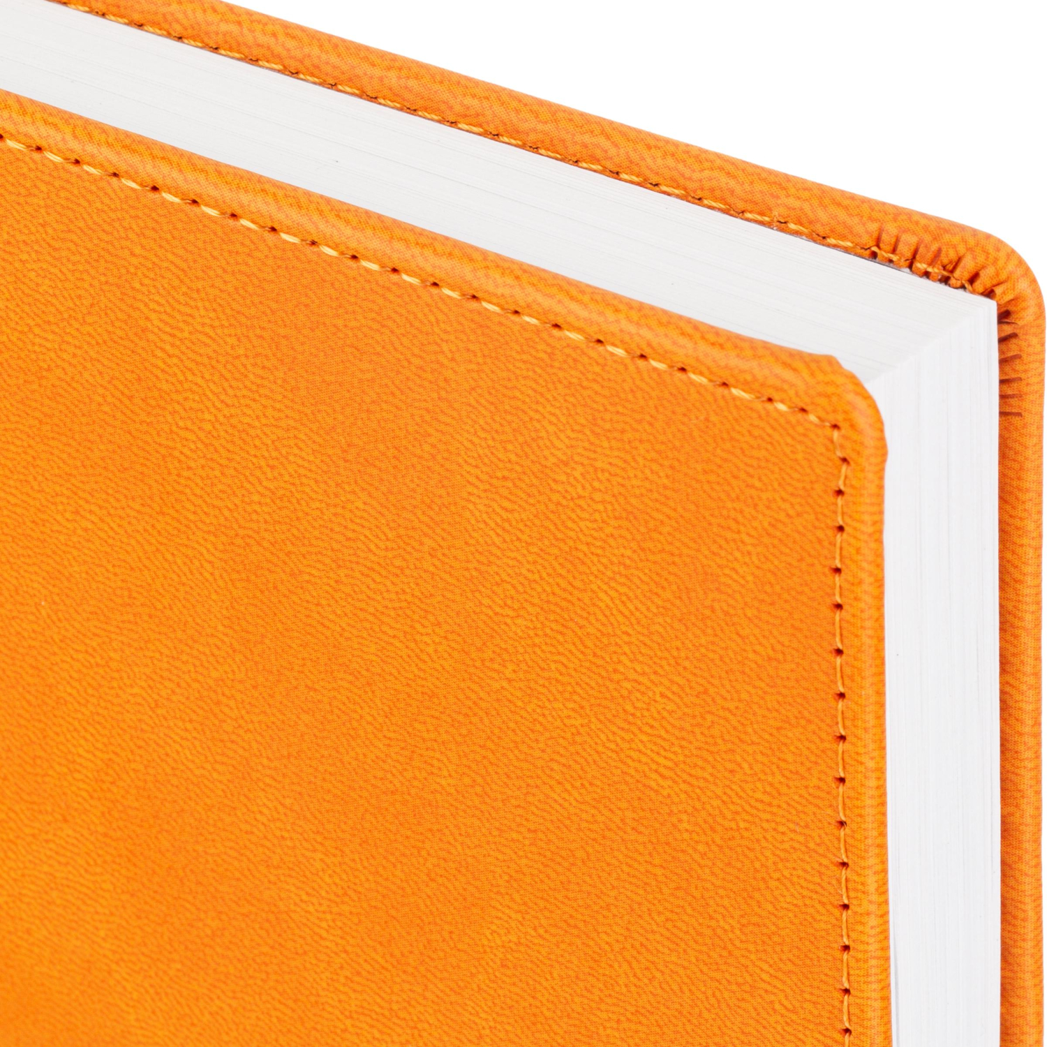 Ежедневник датированный 2026 А5+ VELVET оранжевый 3-123/06 - фото 3