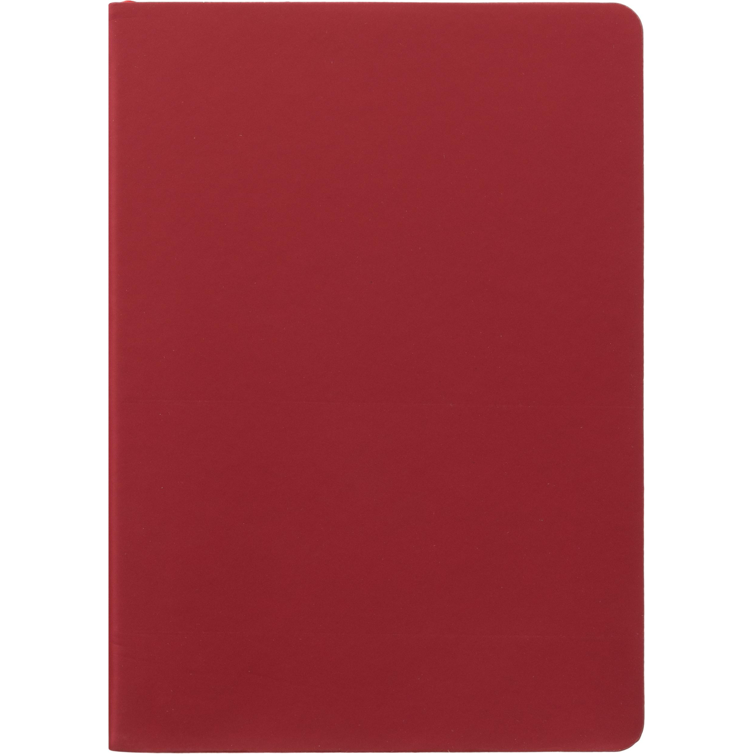 Ежедневник недатированный ATTACHE Soft touch А5, 140х200мм, 136л, красный - фото 2