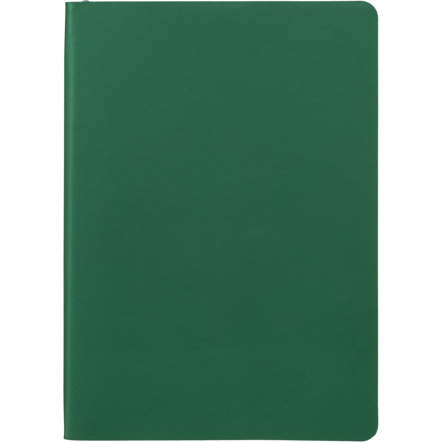 Ежедневник недатированный ATTACHE Soft touch А5,140х200мм,136л, темно-зелен - фото 2