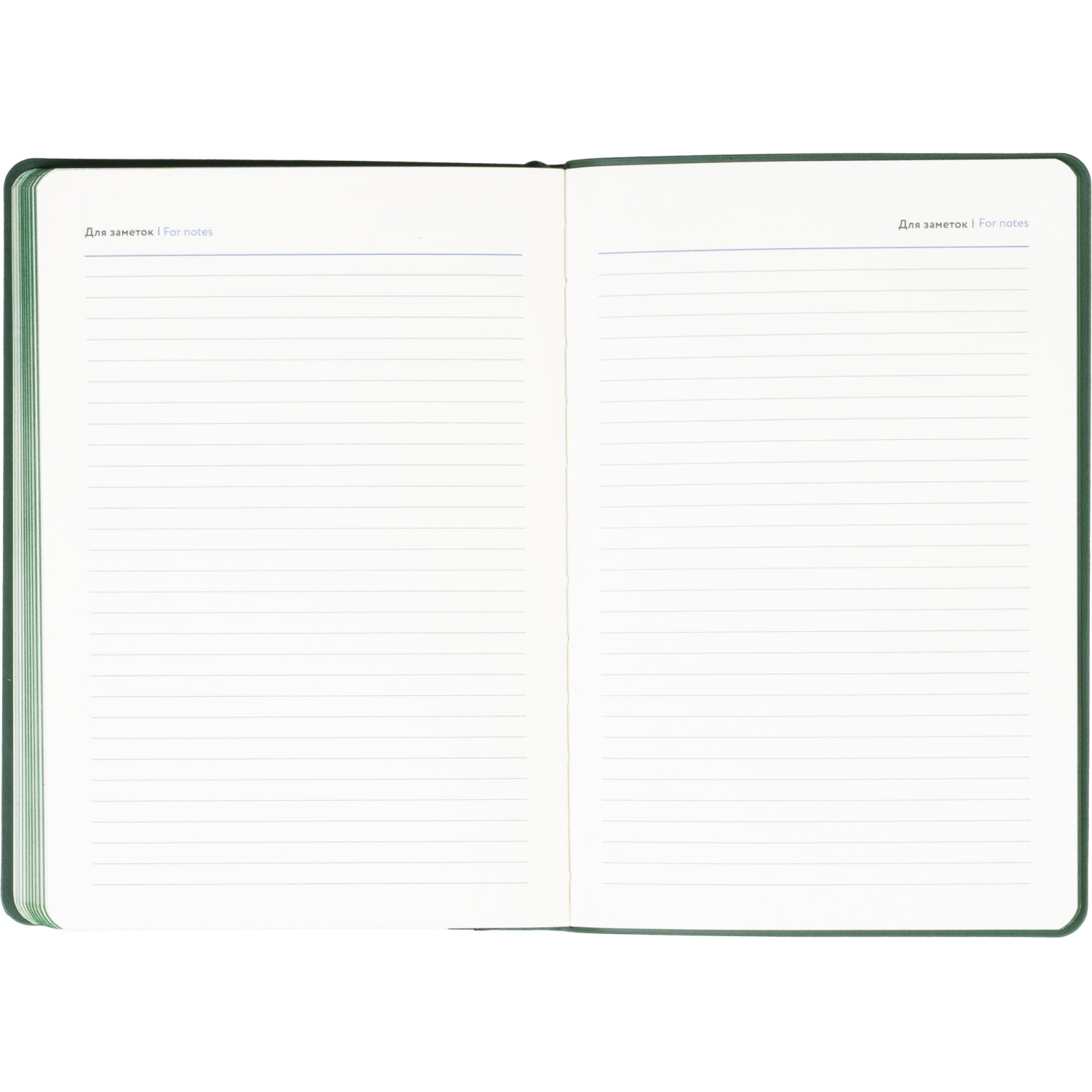 Ежедневник недатированный ATTACHE Soft touch А5,140х200мм,136л, темно-зелен - фото 15