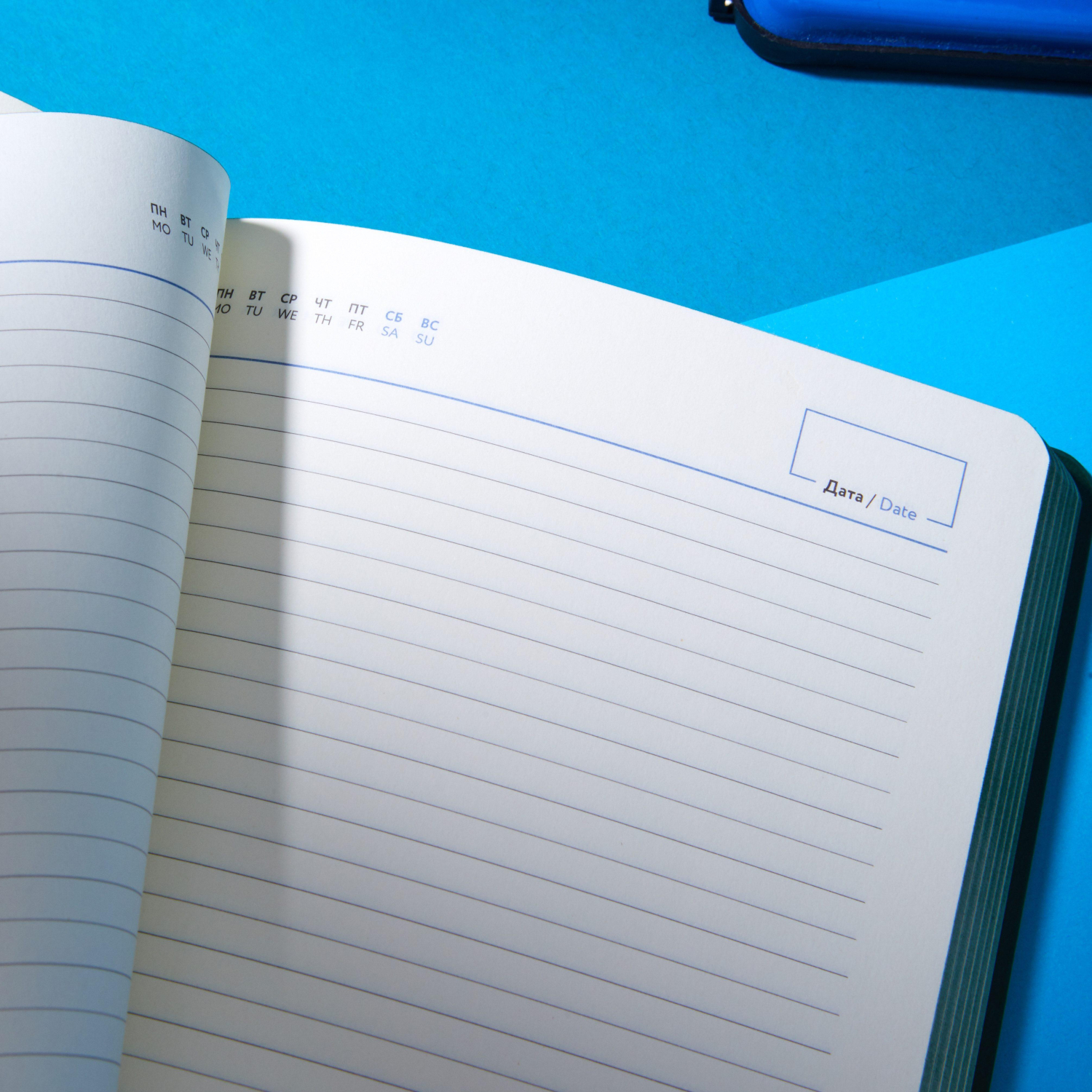 Ежедневник недатированный ATTACHE Soft touch А5,140х200мм,136л, темно-зелен - фото 21