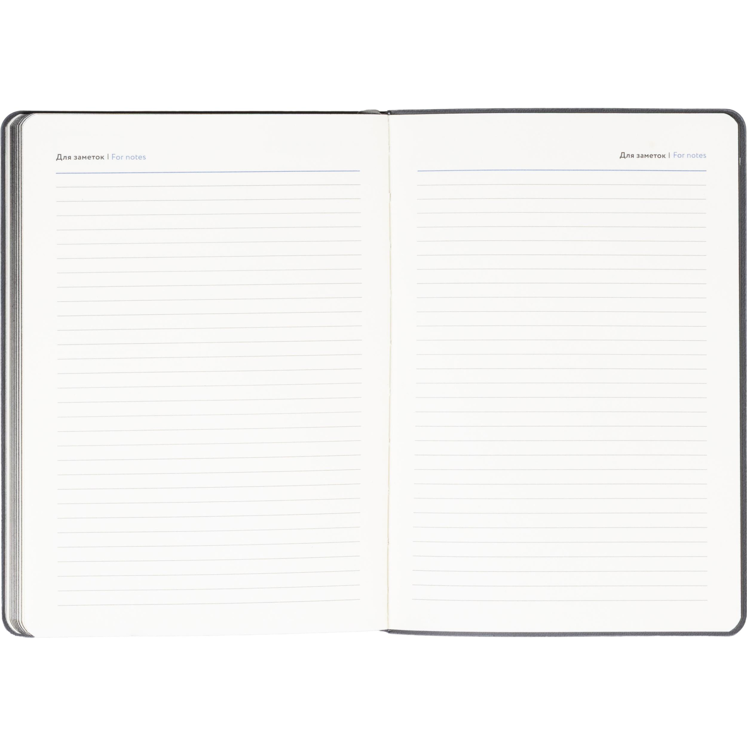 Ежедневник недатированный ATTACHE Soft touch А5, 140х200мм, 136л, серый - фото 14