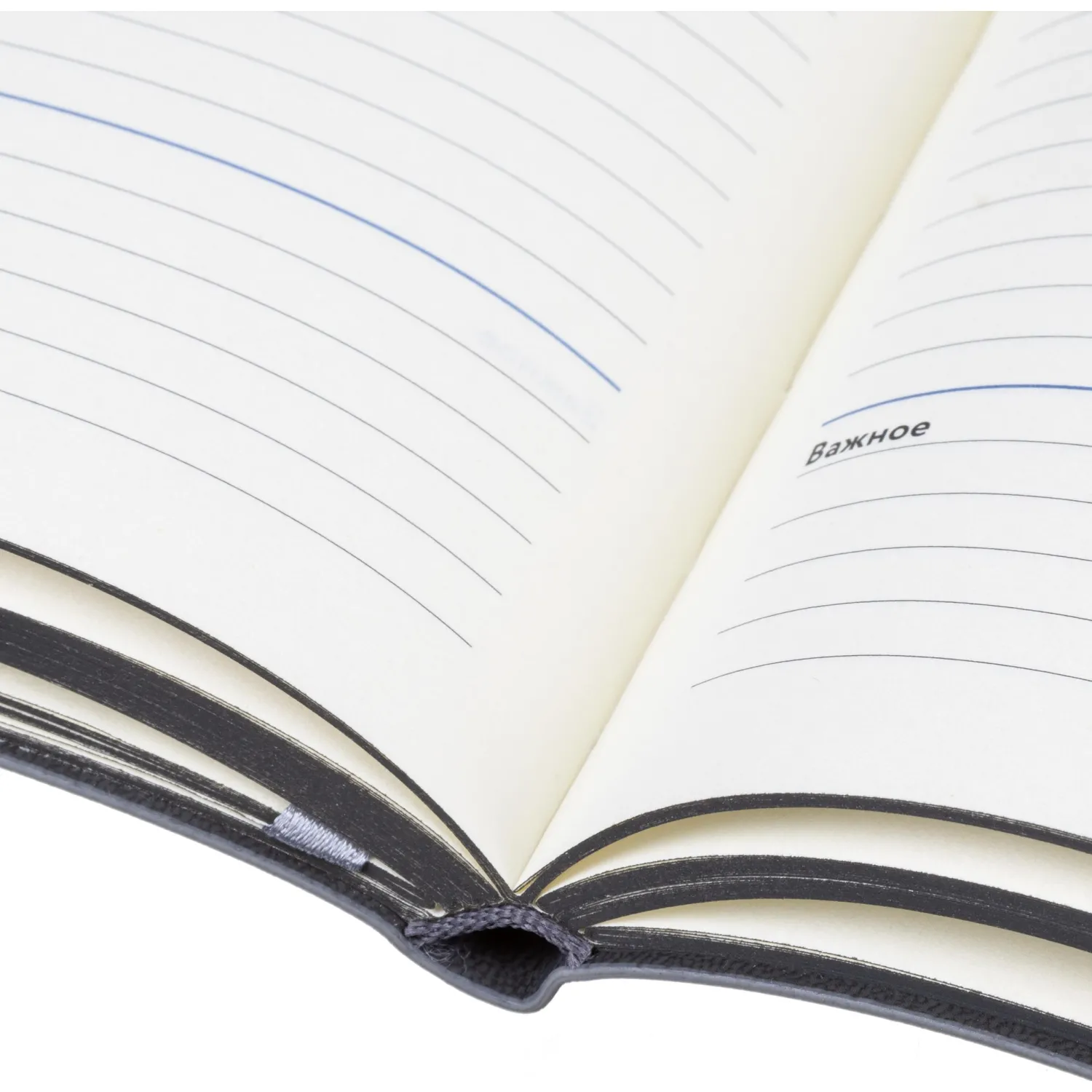 Ежедневник недатированный ATTACHE Soft touch А5, 140х200мм, 136л, серый - фото 16