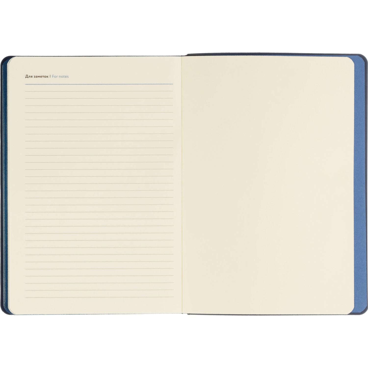 Ежедневник недатированный ATTACHE Soft touch А5,140х200мм,136л, синий - фото 17