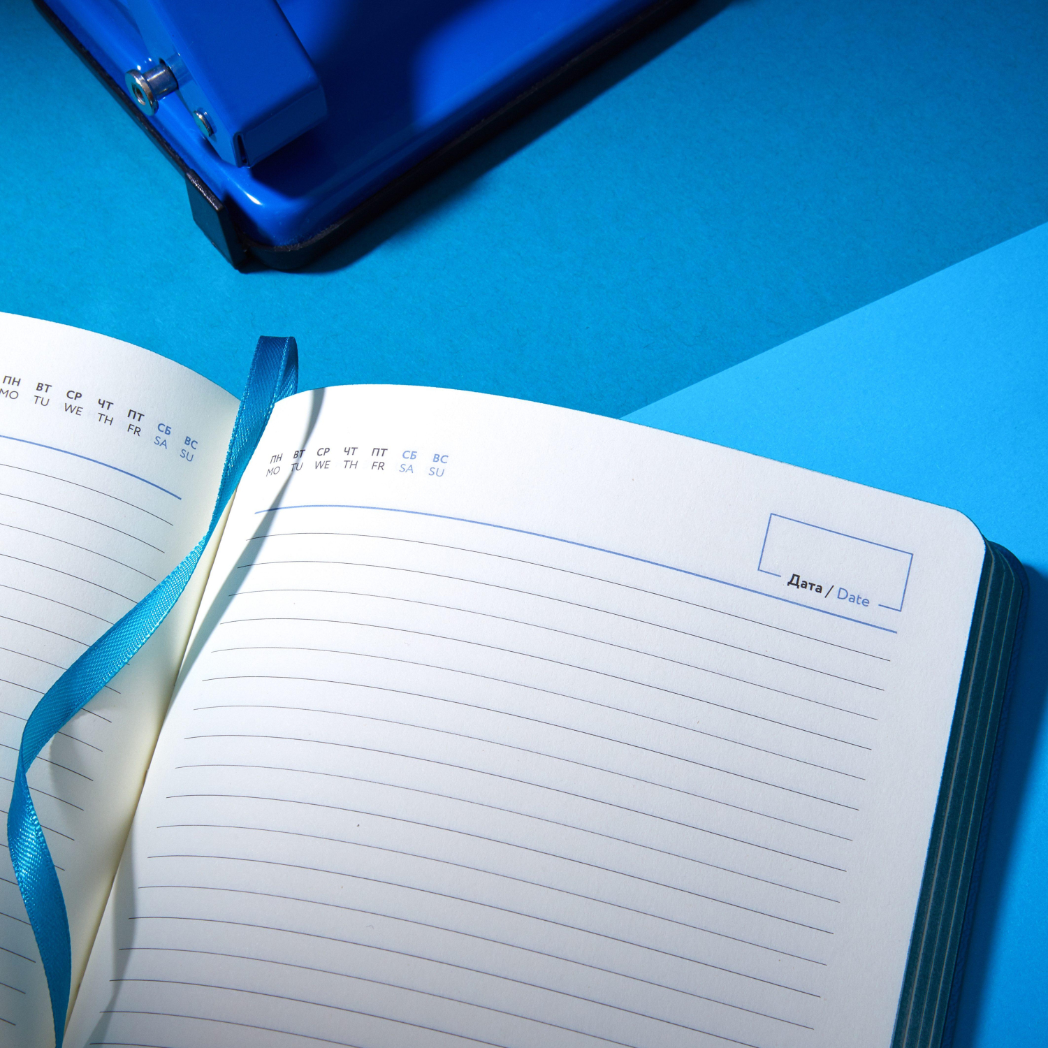 Ежедневник недатированный ATTACHE Soft touch А5, 140х200мм, 136л, бирюзовый - фото 19