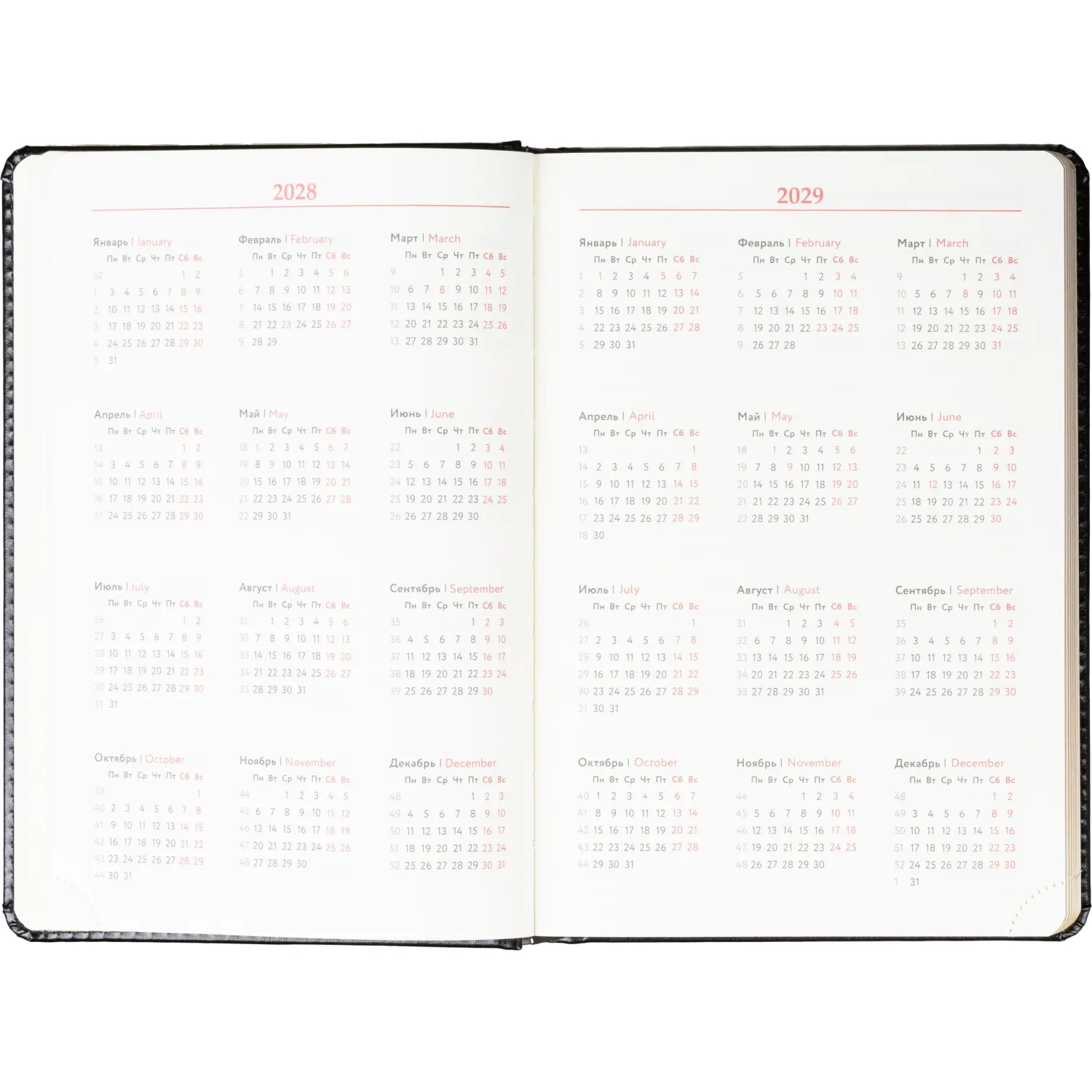 Ежедневник недатированный ATTACHE Gold А6, 160л, черный - фото 8