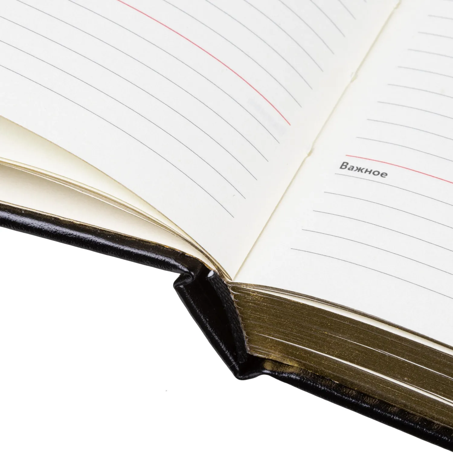 Ежедневник недатированный ATTACHE Gold А6, 160л, черный - фото 16